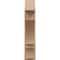 Ekena Millwork 7 1/2-in W x 24-in D x 36-in H Balboa Block Rough Cedar Woodgrain TimberThane Outlooker, Primed Tan OUTUR075X24X36BOA44RCPR - alternate 6